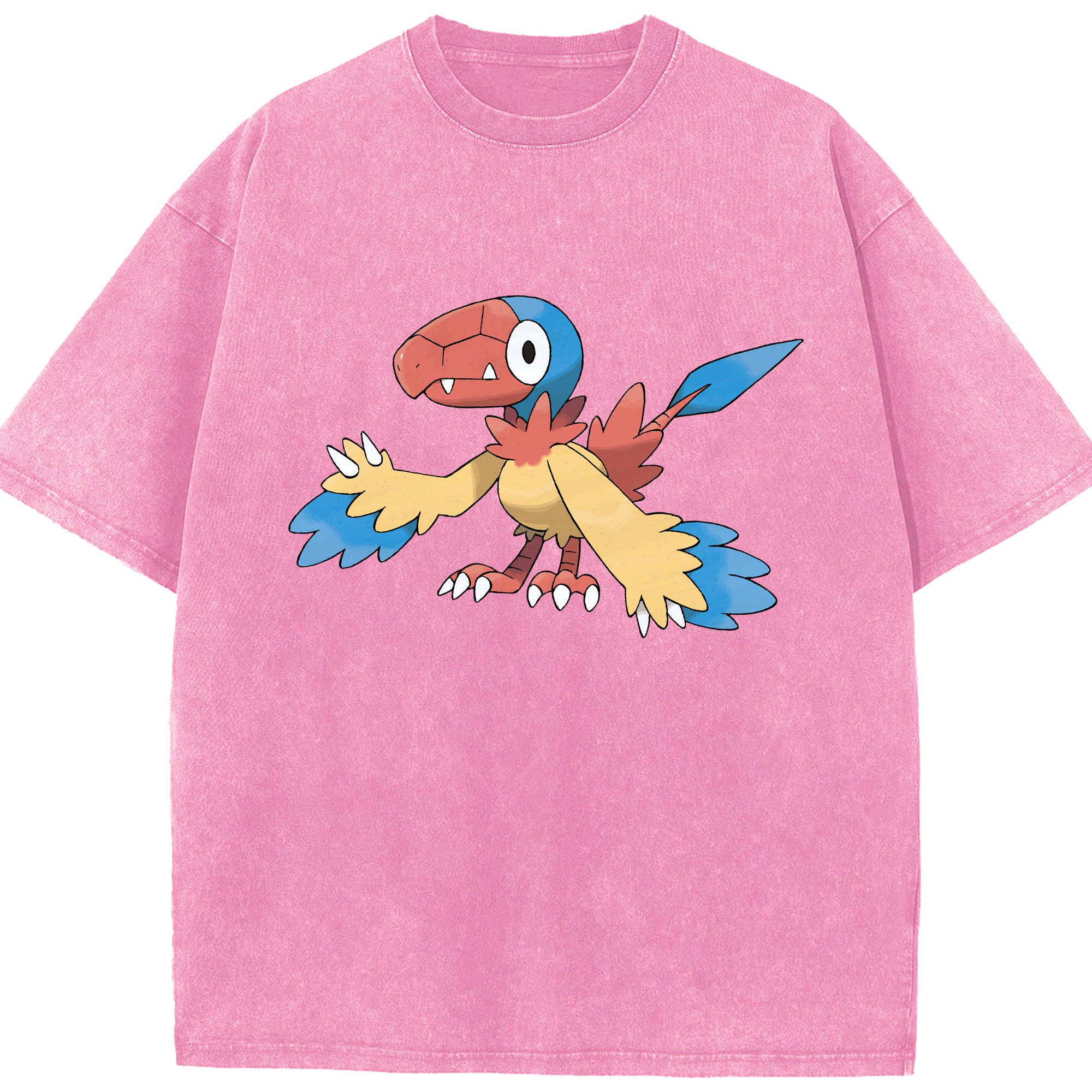 （画像用） ポケットモンスター Pokémon 綿100% ヴィンテージ風 半袖Tシャツ（フロントプリント）